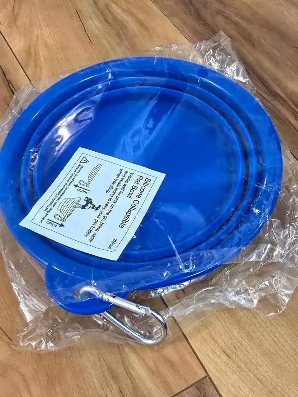 Collapsible Silicone Dog Pet Bowl